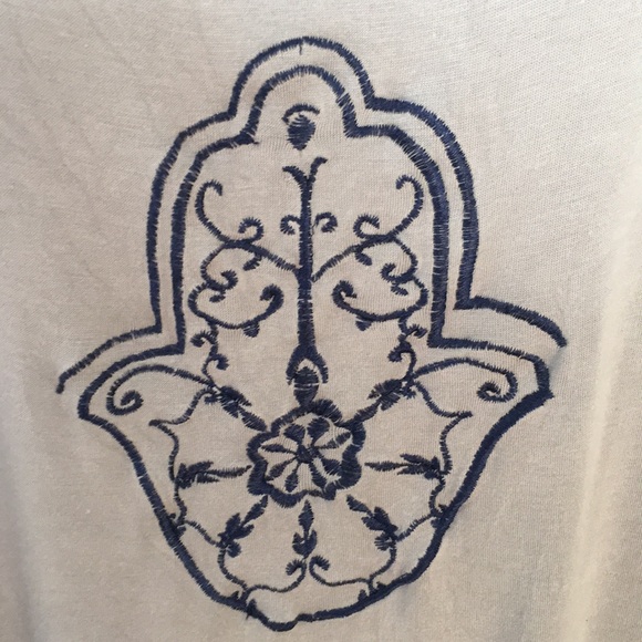 Moroccan tunic with hamsa design - Picture 2 of 4